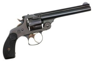 S&W .38 DA, Early 4th Model Revolver, ANTIQUE, 366774, FB01565