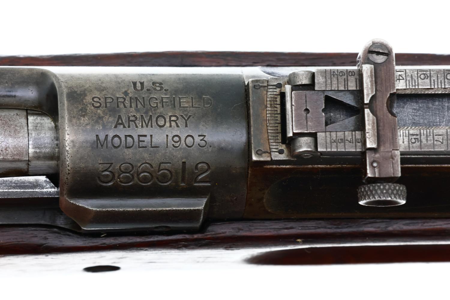 Springfield Armory 1903, U.S. Military Rifle, WWI, 386512, FB01846 - Image 3