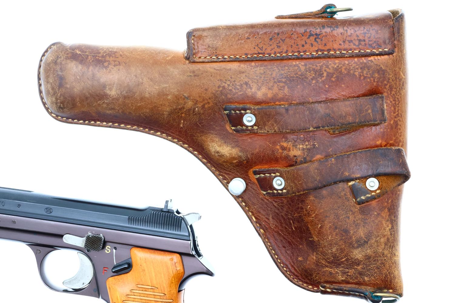 Swiss SIG P210 P49 Military Pistol, Matching, Holster, A109470, FB00299 - Image 17