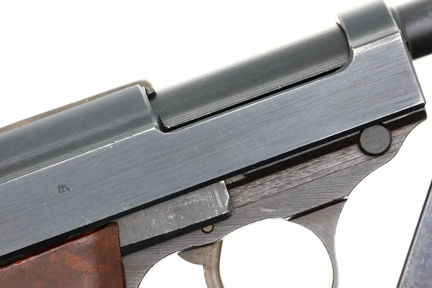 Walther P38 ac 45 Late WWII Mismatched Pistol, 2468, FB01637 - Image 4