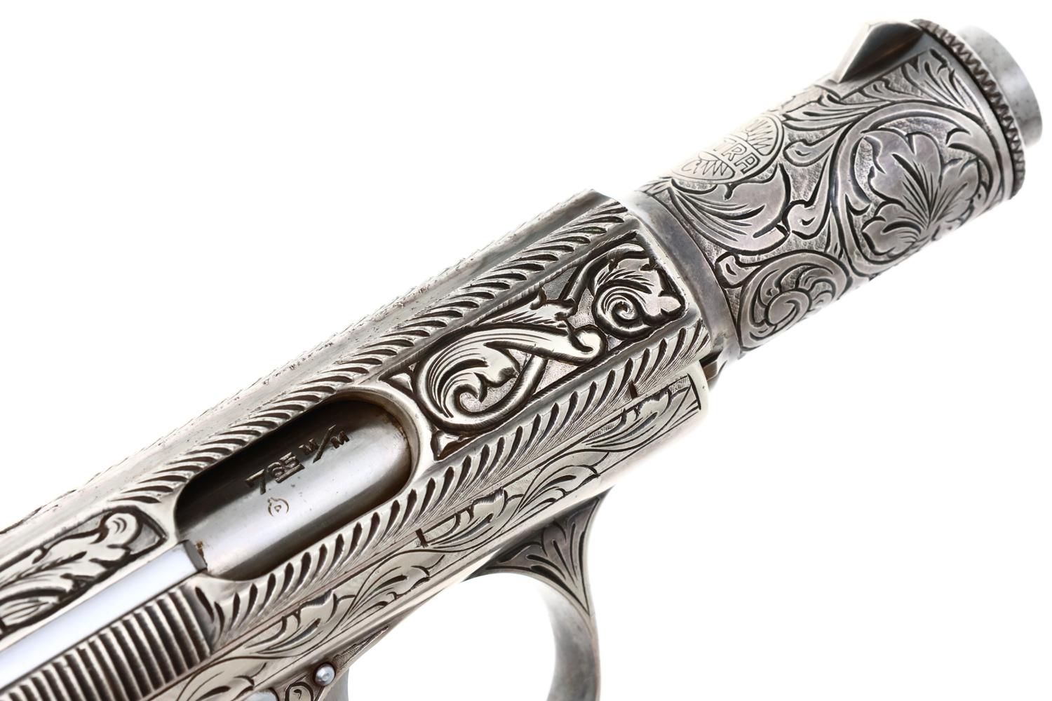 Astra 3003 Silver Engraved Pistol, Boxed, 716021, FB02345 - Image 10