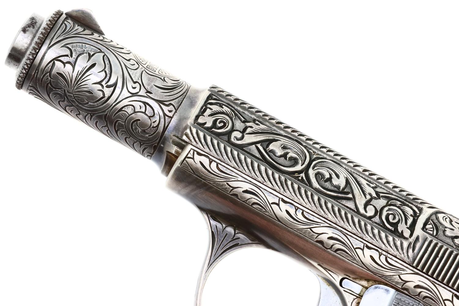 Astra 3003 Silver Engraved Pistol, Boxed, 716021, FB02345 - Image 11