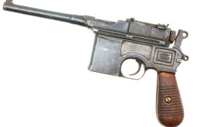 Chinese Copy Mauser C96 1930 Broomhandle Pistol, 104926, PCA-201