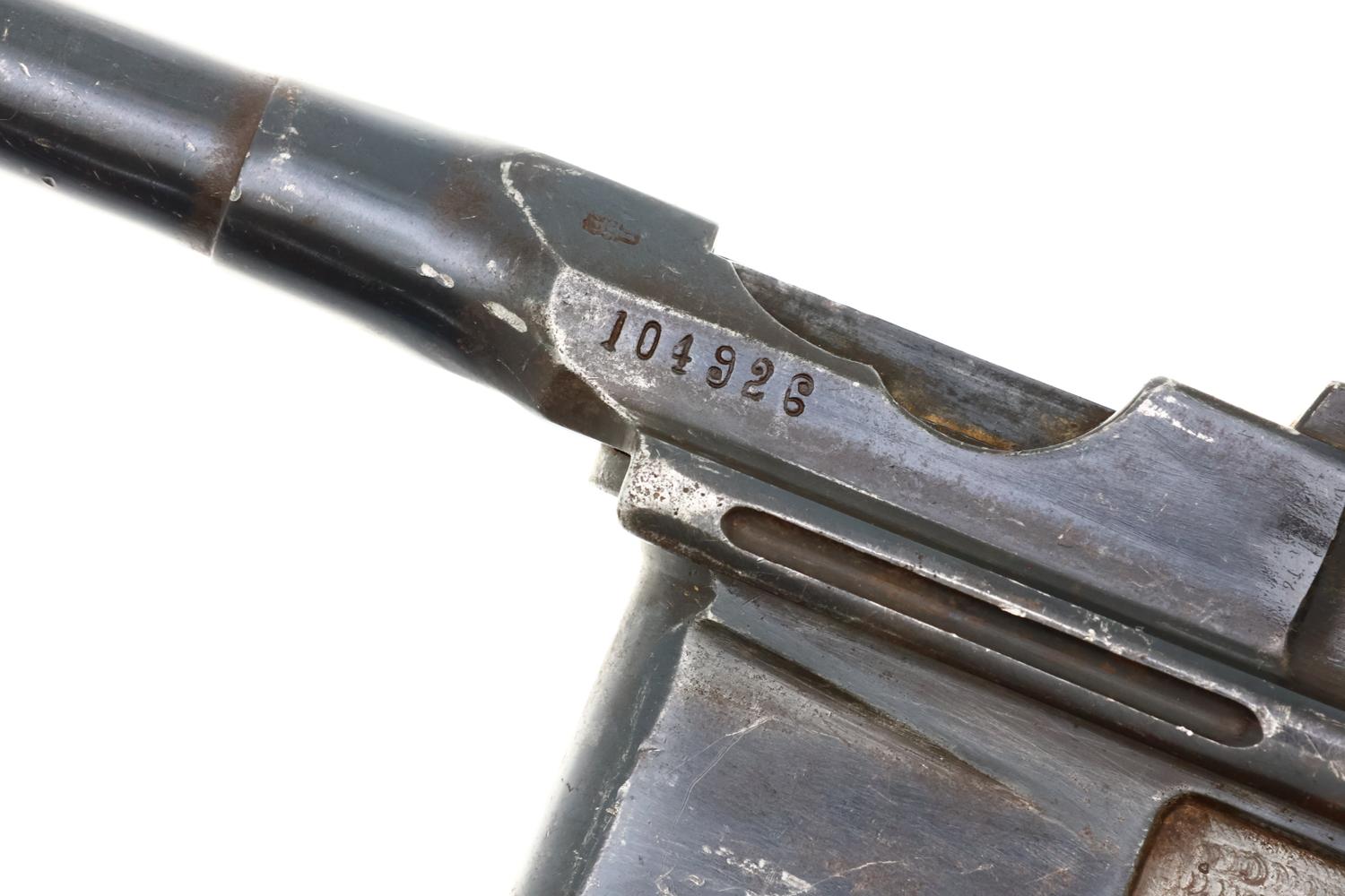 Chinese Copy Mauser C96 1930 Broomhandle Pistol, 104926, PCA-201 - Image 2