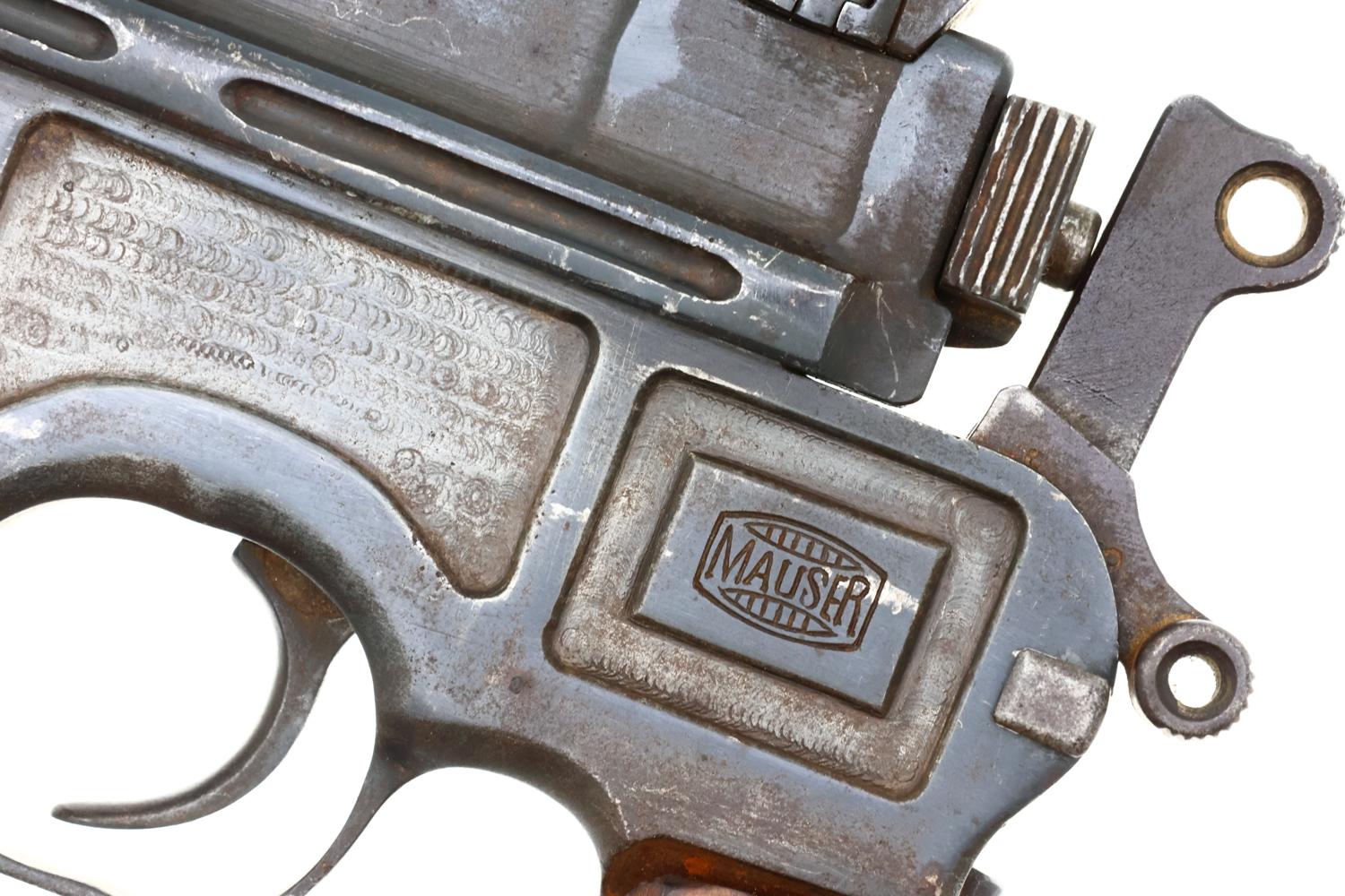 Chinese Copy Mauser C96 1930 Broomhandle Pistol, 104926, PCA-201 - Image 4