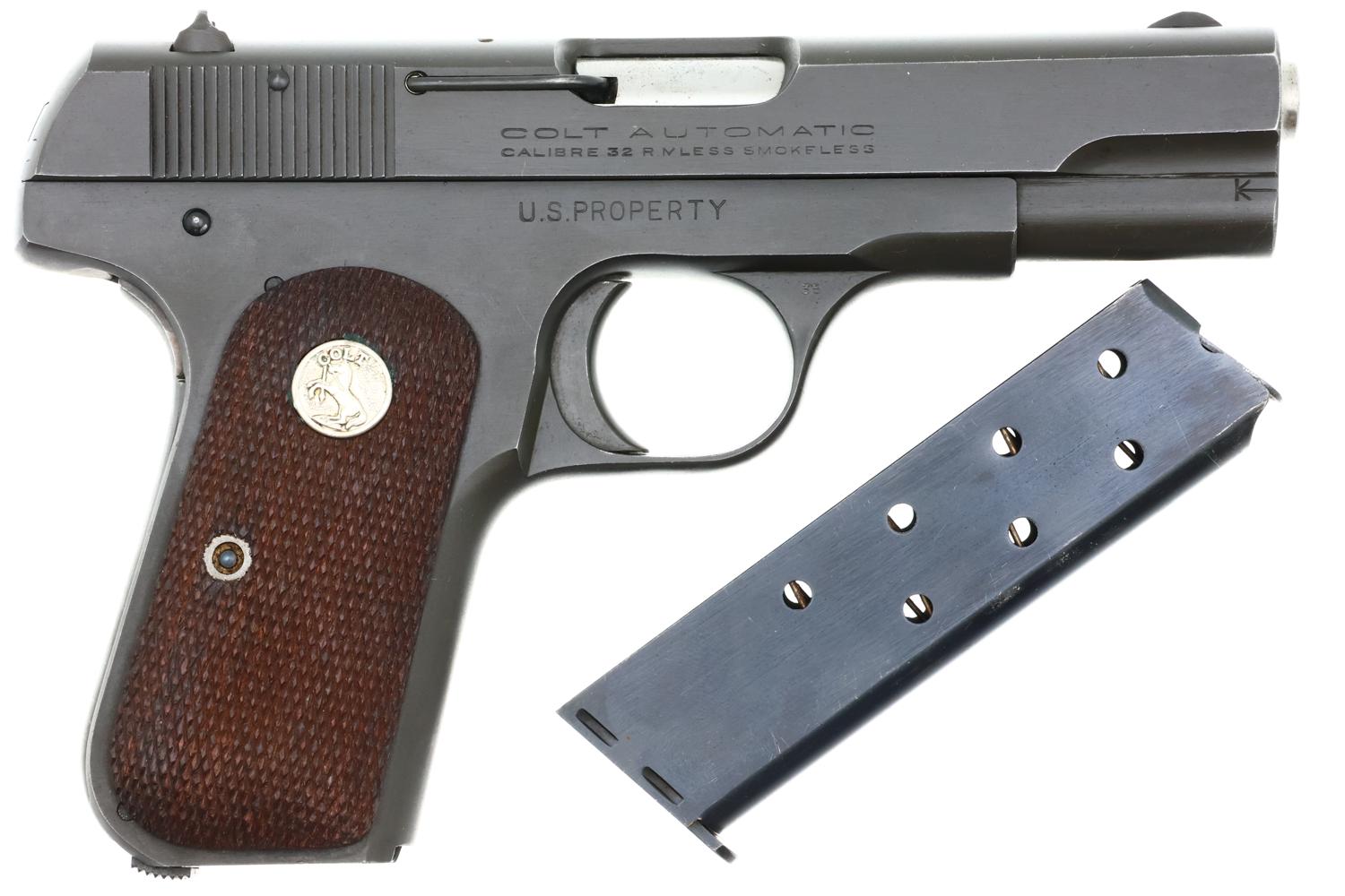 Colt 1903 Hammerless "U.S. PROPERTY" Pistol, 561882, FB02135 - Image 2