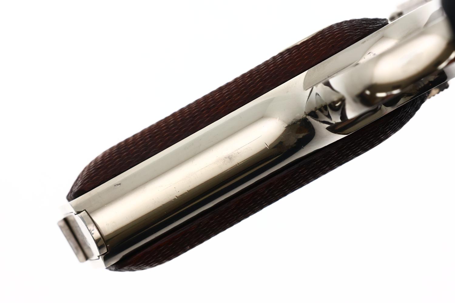 Colt 1908 Hammerless .380ACP Factory Nickel Pistol, 93891, FB01940 - Image 8