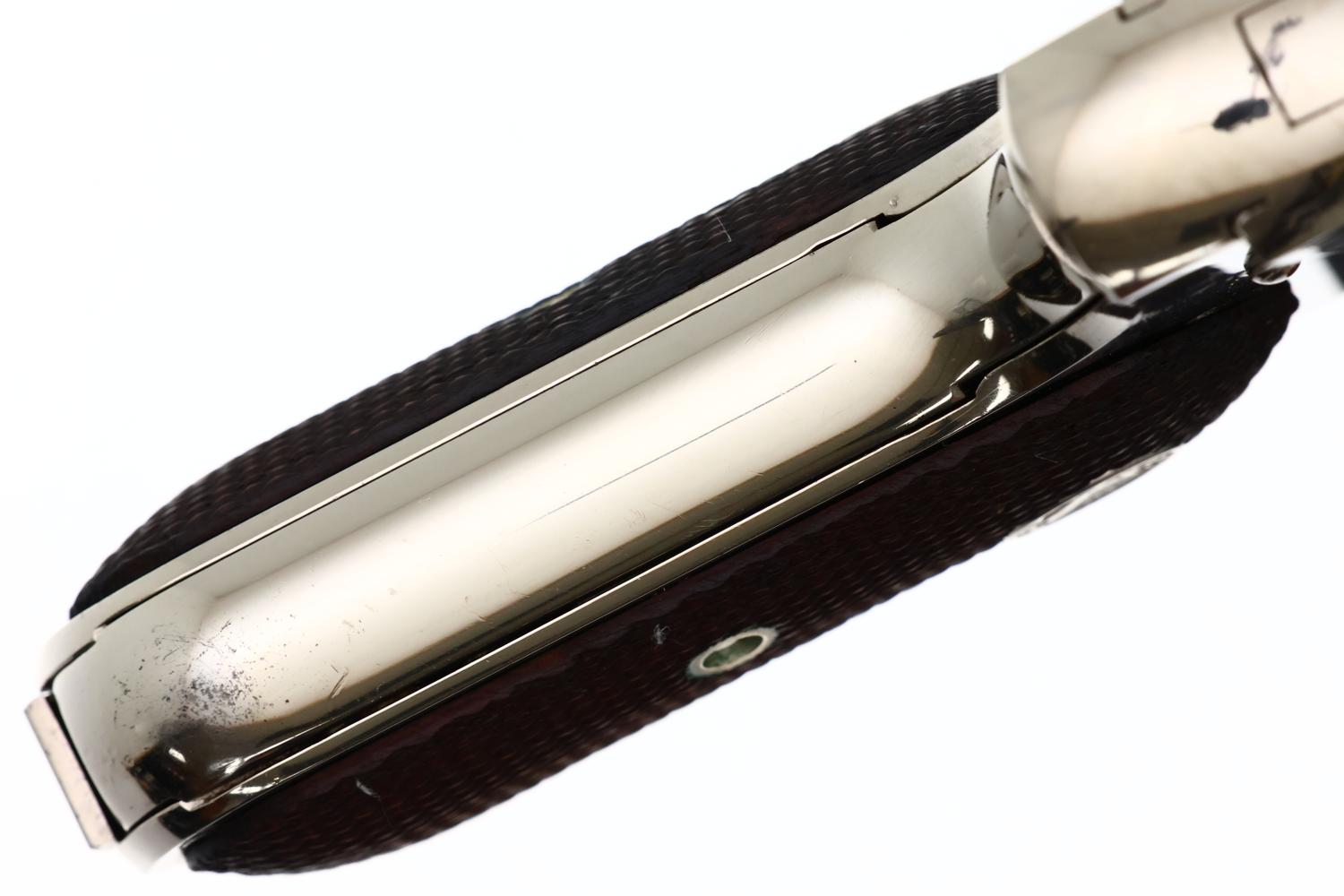 Colt 1908 Hammerless .380ACP Factory Nickel Pistol, 93891, FB01940 - Image 9