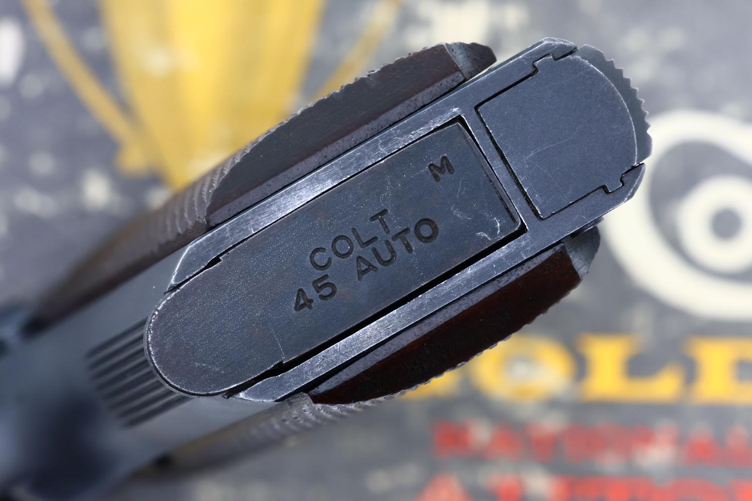 Colt National Match Gold Cup Pistol, Boxed, 33847-NM, FB01713 - Image 13