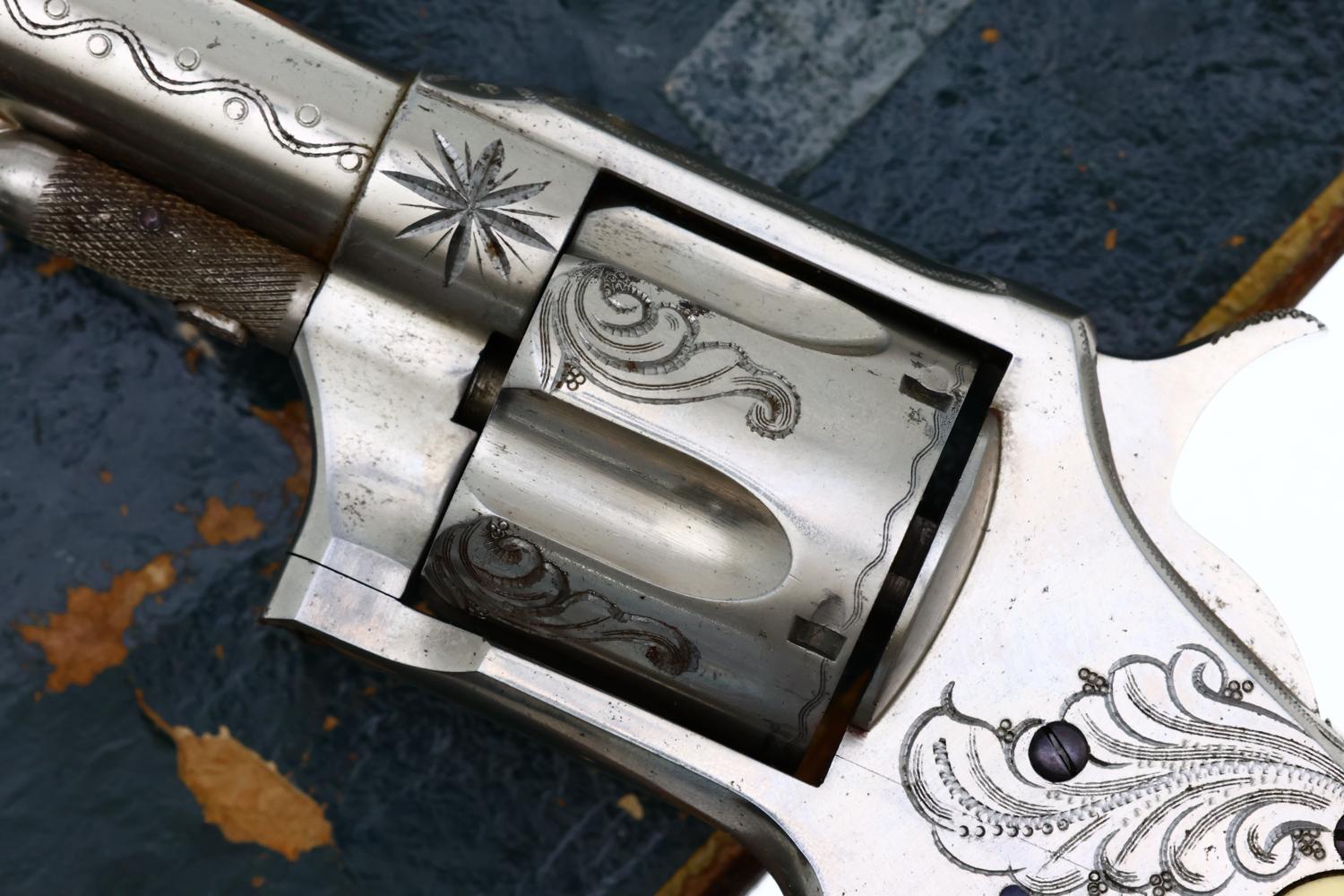Remington Smoot New Model #4, Factory Engraved Revolver, Boxed, 6471, O-171 - Image 6