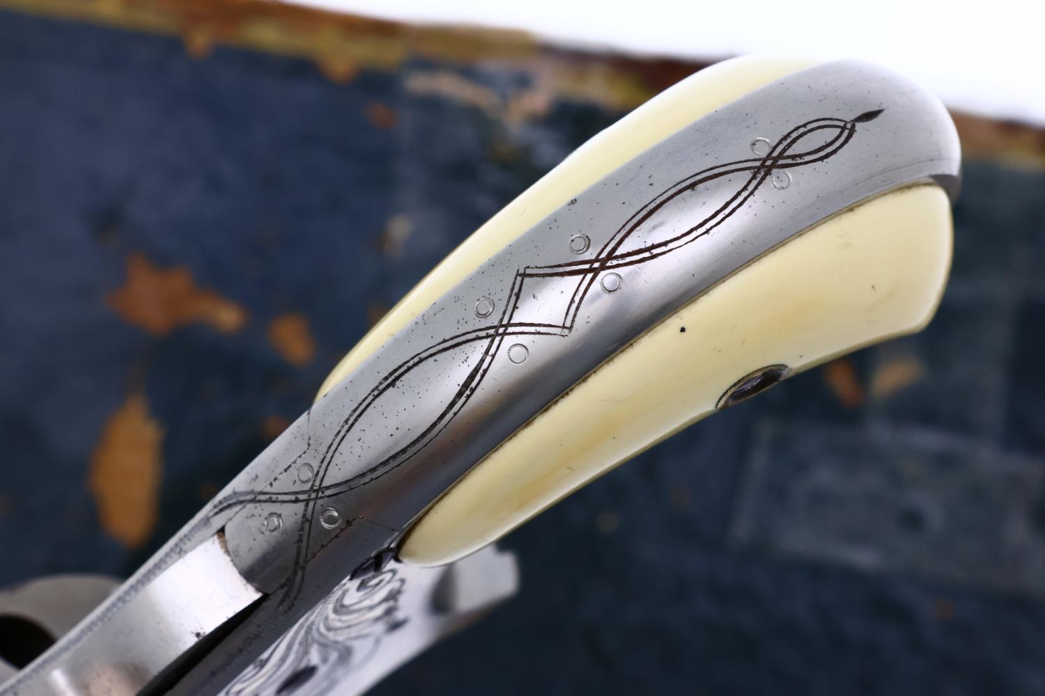 Remington Smoot New Model #4, Factory Engraved Revolver, Boxed, 6471, O-171 - Image 8