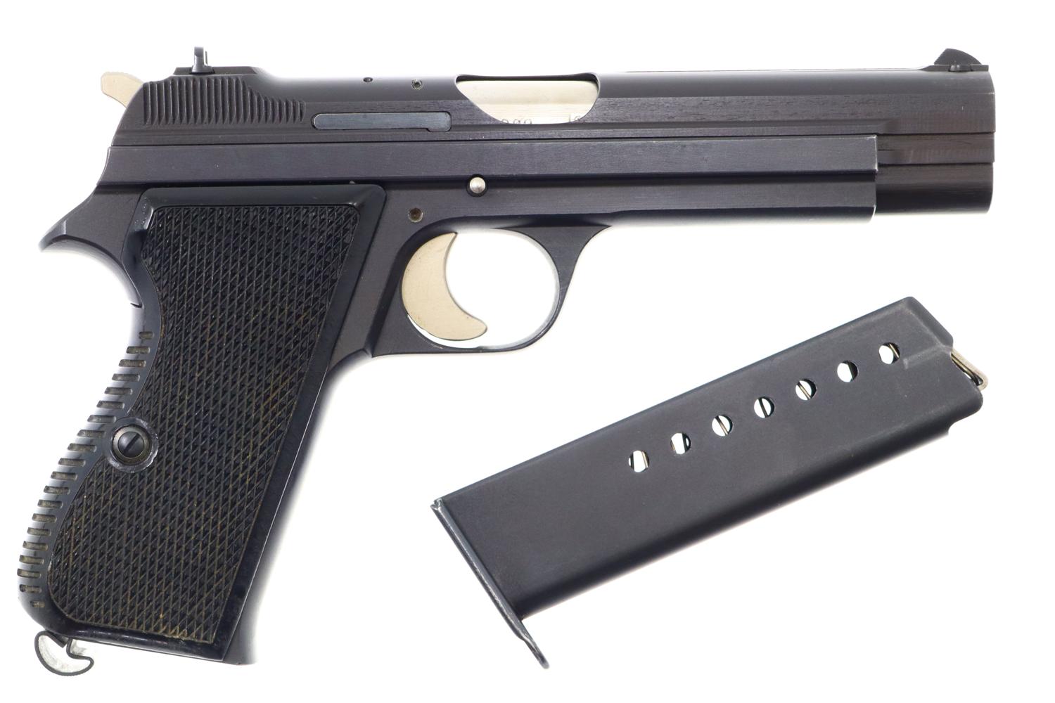 Gorgeous SIG P210-4, West German Police, Original Holster, D4982, FB02357 - Image 3