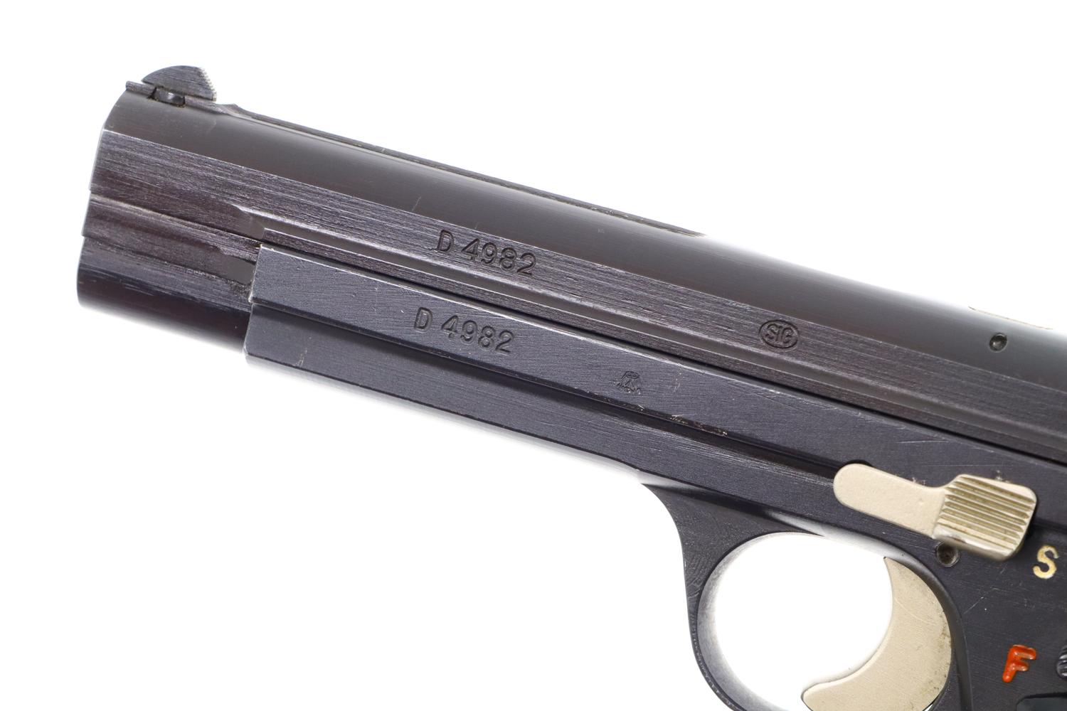 Gorgeous SIG P210-4, West German Police, Original Holster, D4982, FB02357 - Image 6