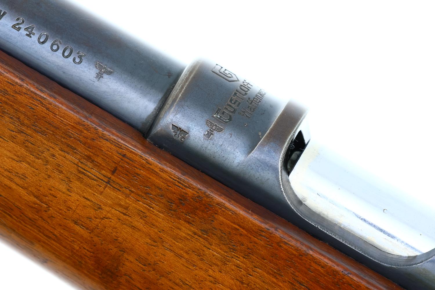 Gustloff KKW Bolt Action POLICE Training Rifle, 240603, FB01823