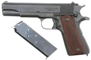 Ithaca 1911A1 US WWII Military Pistol, 1264253, FB02234