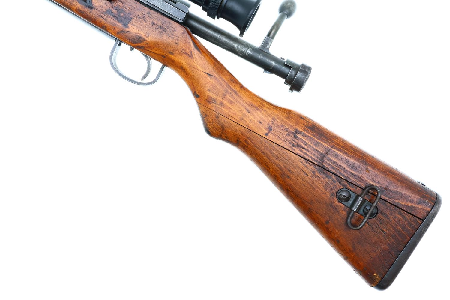 Japanese Type 99 Arisaka WWII Sniper Rifle, Scope, Case, 9637, FB01811 - Image 13