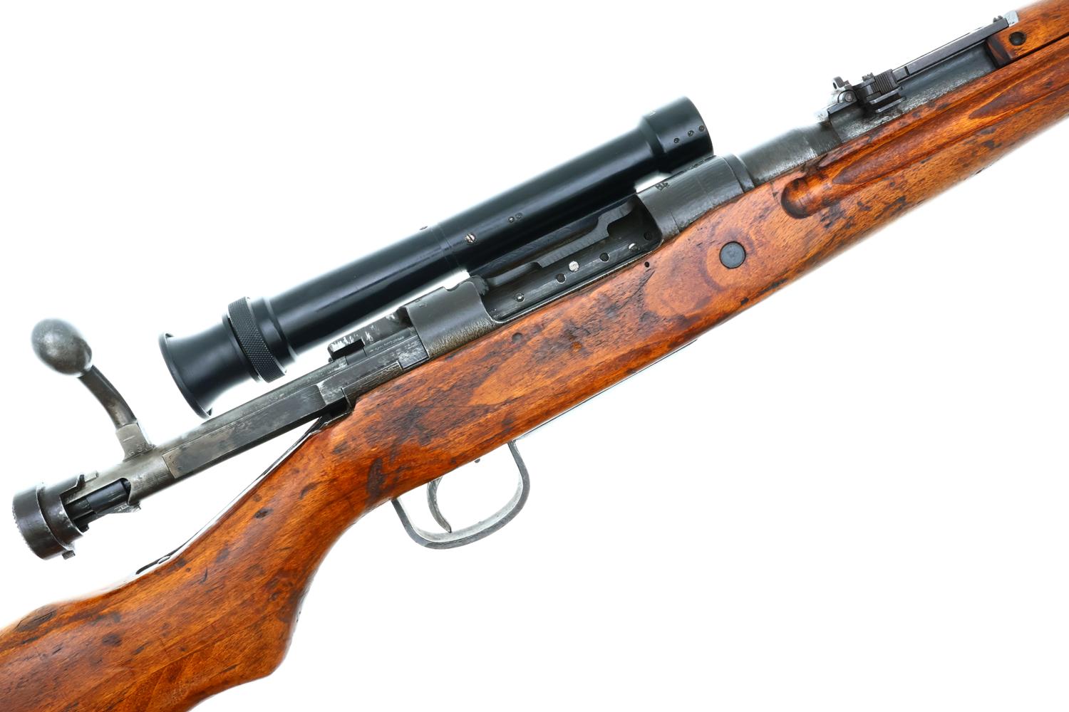 Japanese Type 99 Arisaka WWII Sniper Rifle, Scope, Case, 9637, FB01811 - Image 20