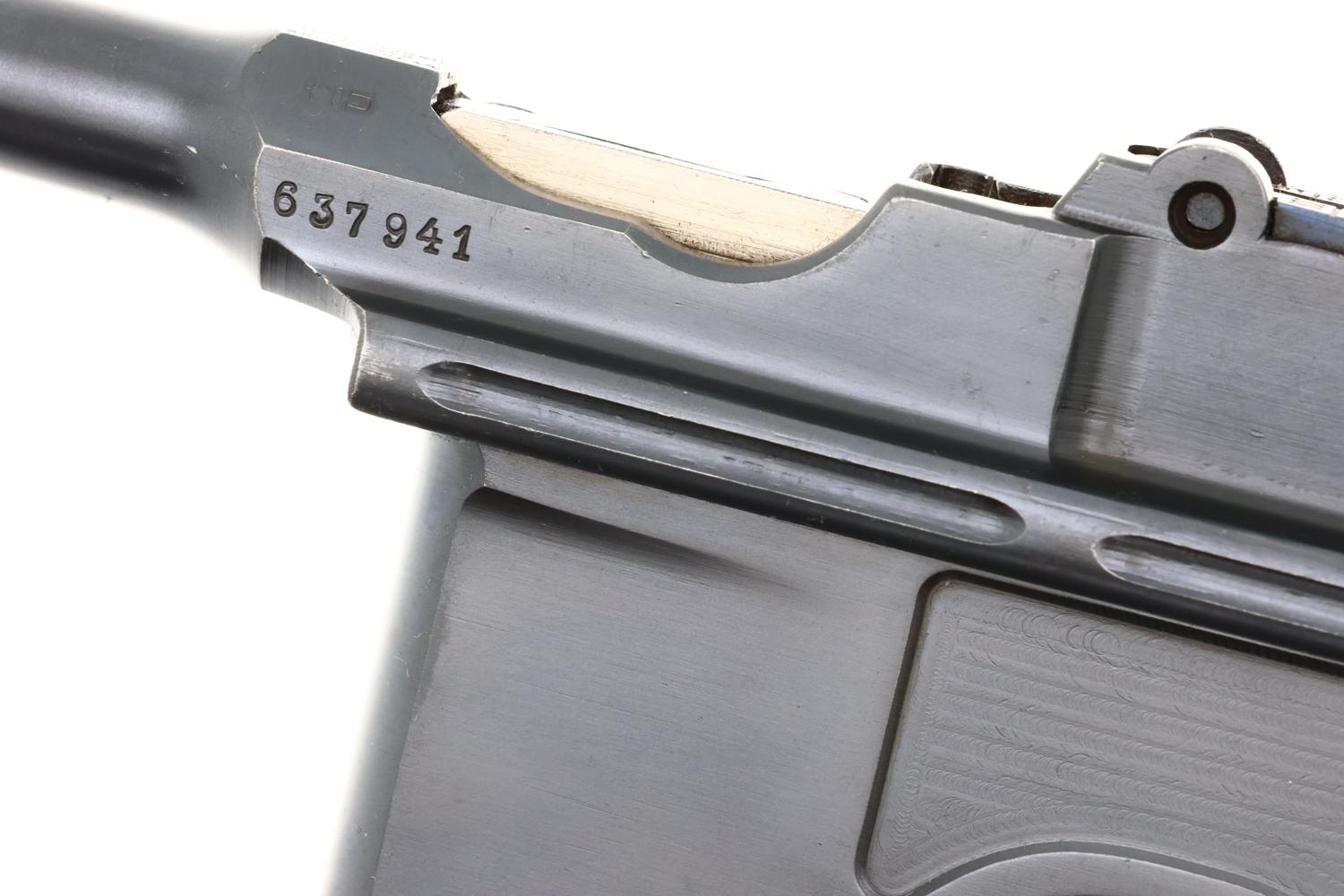 Mauser C96 Mauser Banner Bolo Pistol, 637941, FB02327 - Image 4