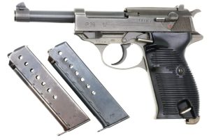 Mauser P38 Dual Tone byf 44 German Military WWII Pistol, 7508d, FB01500