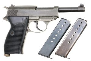Mauser P38 Dual Tone byf 44 German Military WWII Pistol, 7508d, FB01500