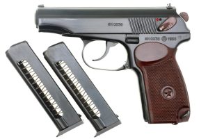 Russian, Izhevsk, Military Makarov, 1966 date, 0036, FB00434