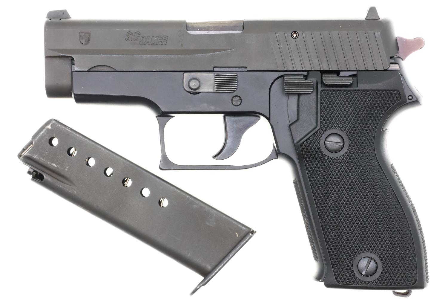 SIG Sauer P225 Pistol, Swiss Aargau Police, Holster, M436016, FB02054