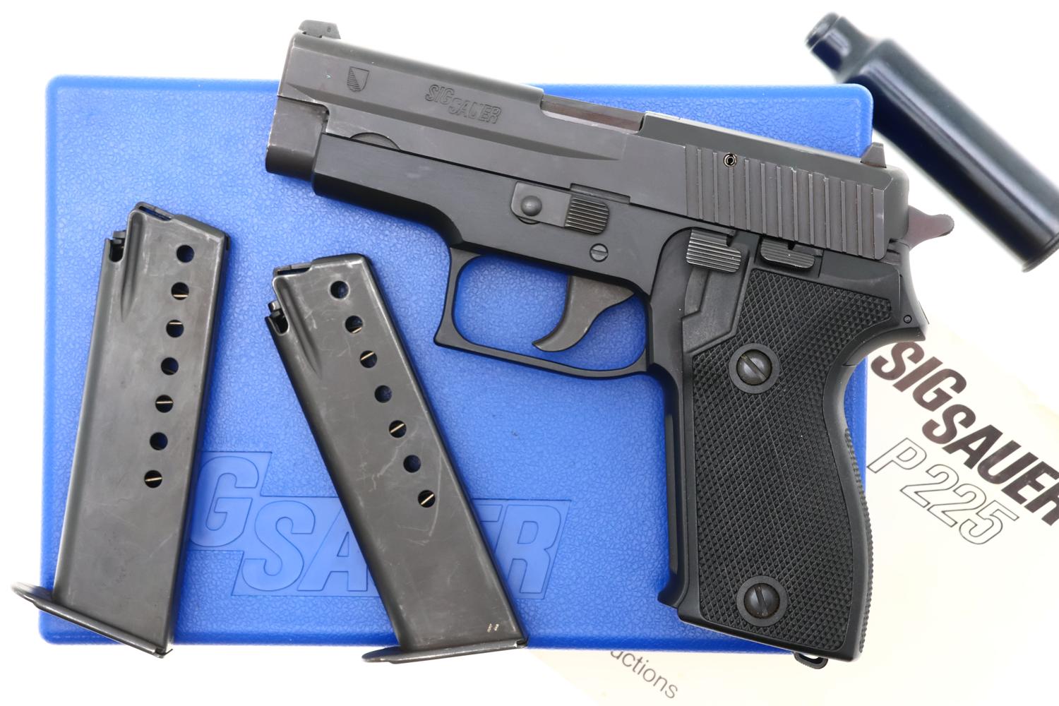 SIG Sauer P225 Pistol, Zurich Police, Boxed, M418888, FB02051