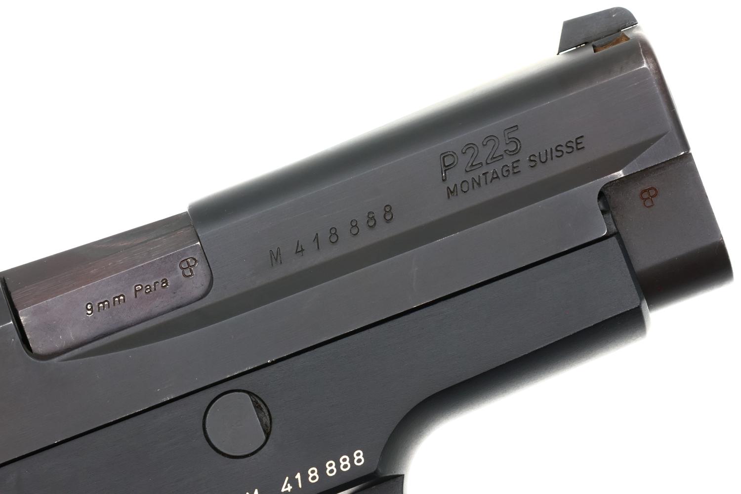 SIG Sauer P225 Pistol, Zurich Police, Boxed, M418888, FB02051 - Image 5