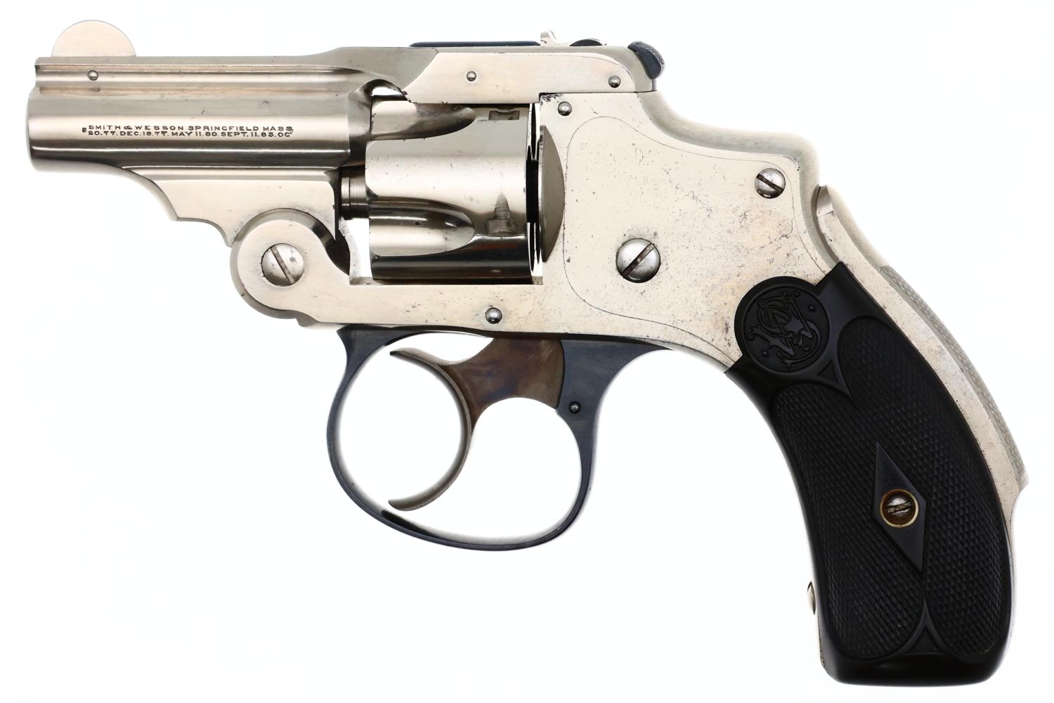 S&W Safety Hammerless, Bicycle Revolver, Factory Letter, 87923, FB01564 - Image 4