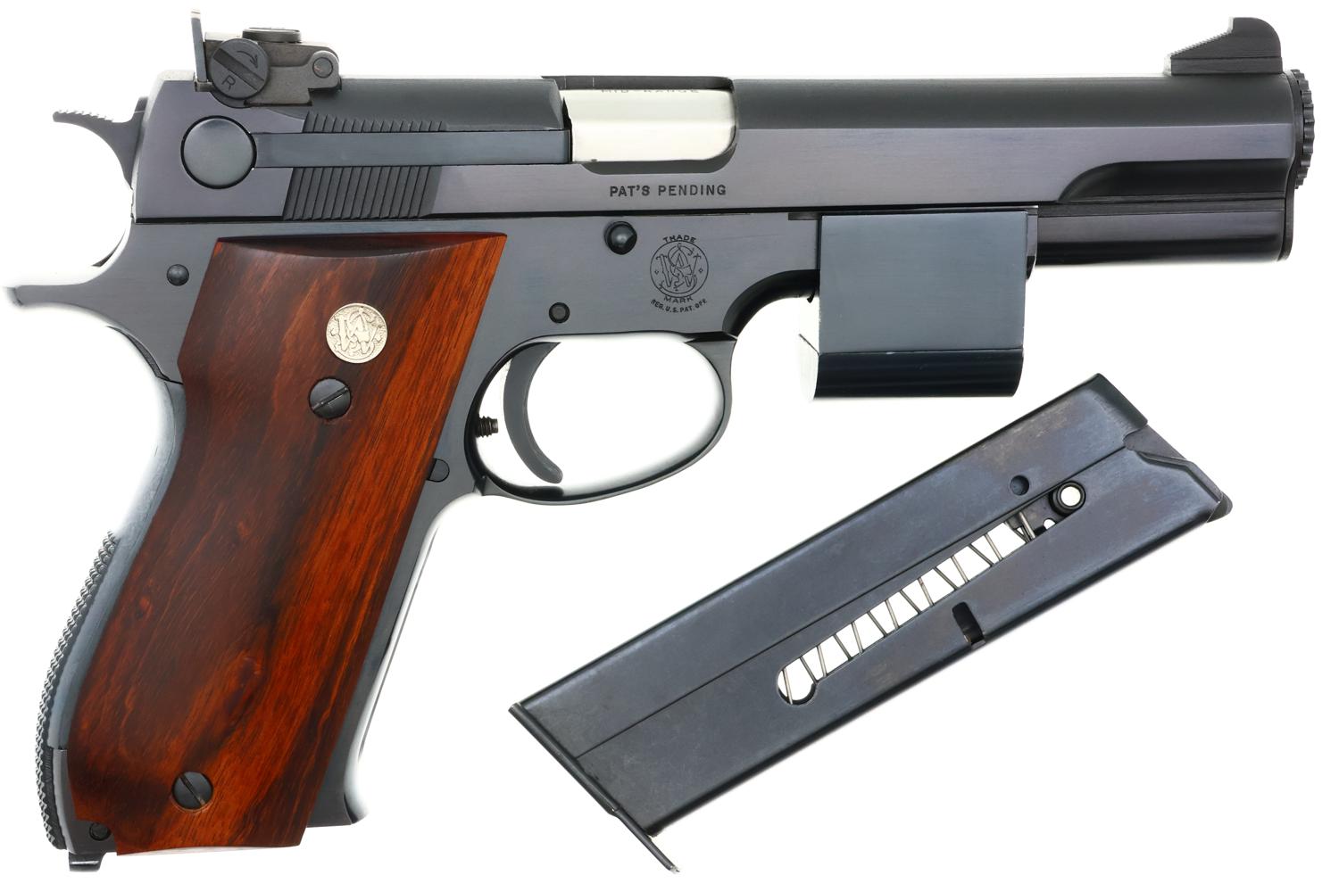 Smith & Wesson 52-1 Target Pistol, Smooth Grips, 55088, FB02326 - Image 2