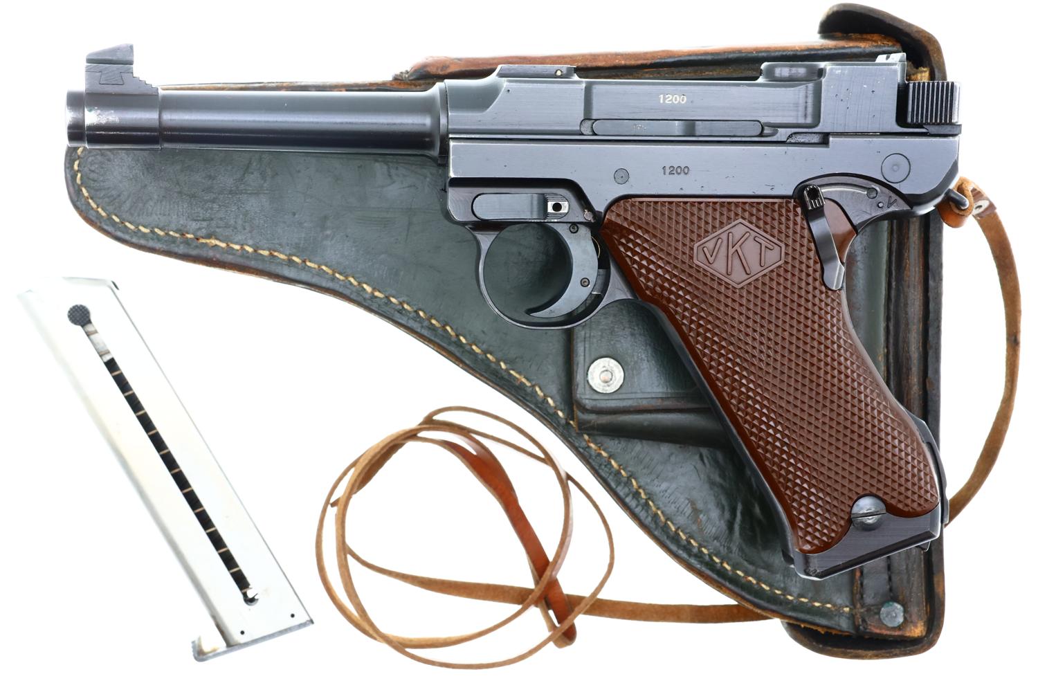 VKT L-35 First Series Finnish Military Pistol, Holster, 1200, FB01464 - Image 2