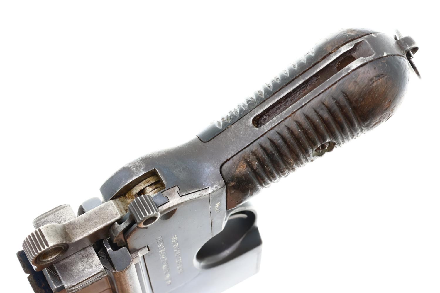 Astra 900 Broomhandle Pistol, Chinese Warlord era, 17154, PCA-202 - Image 13