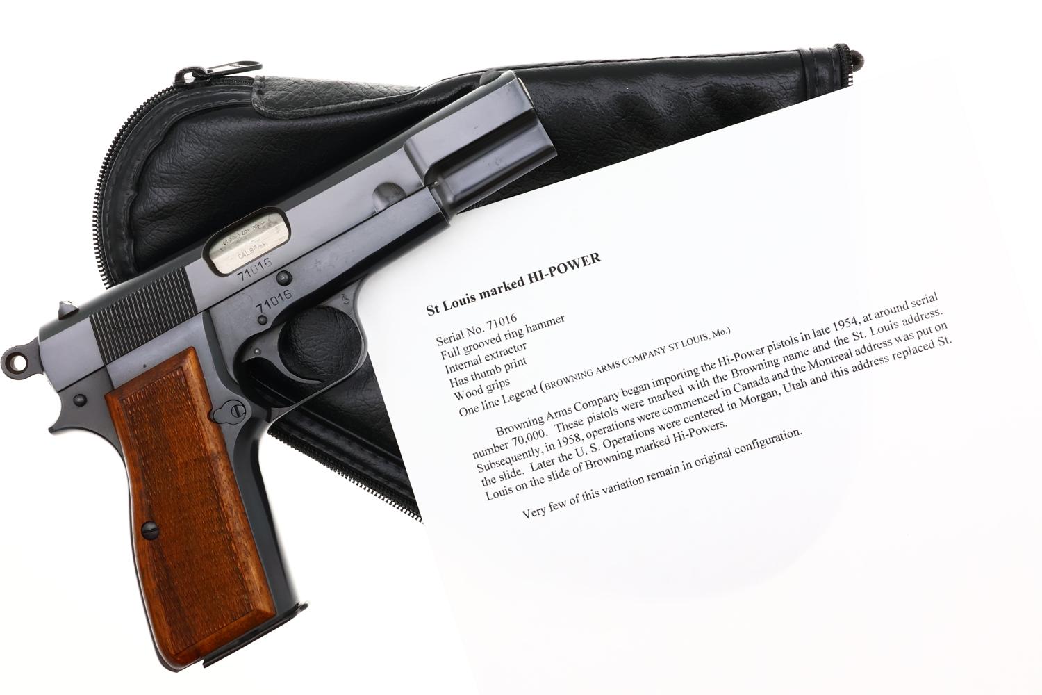 Early FN Browning High Power Pistol, 71016, FB02309 - Image 5