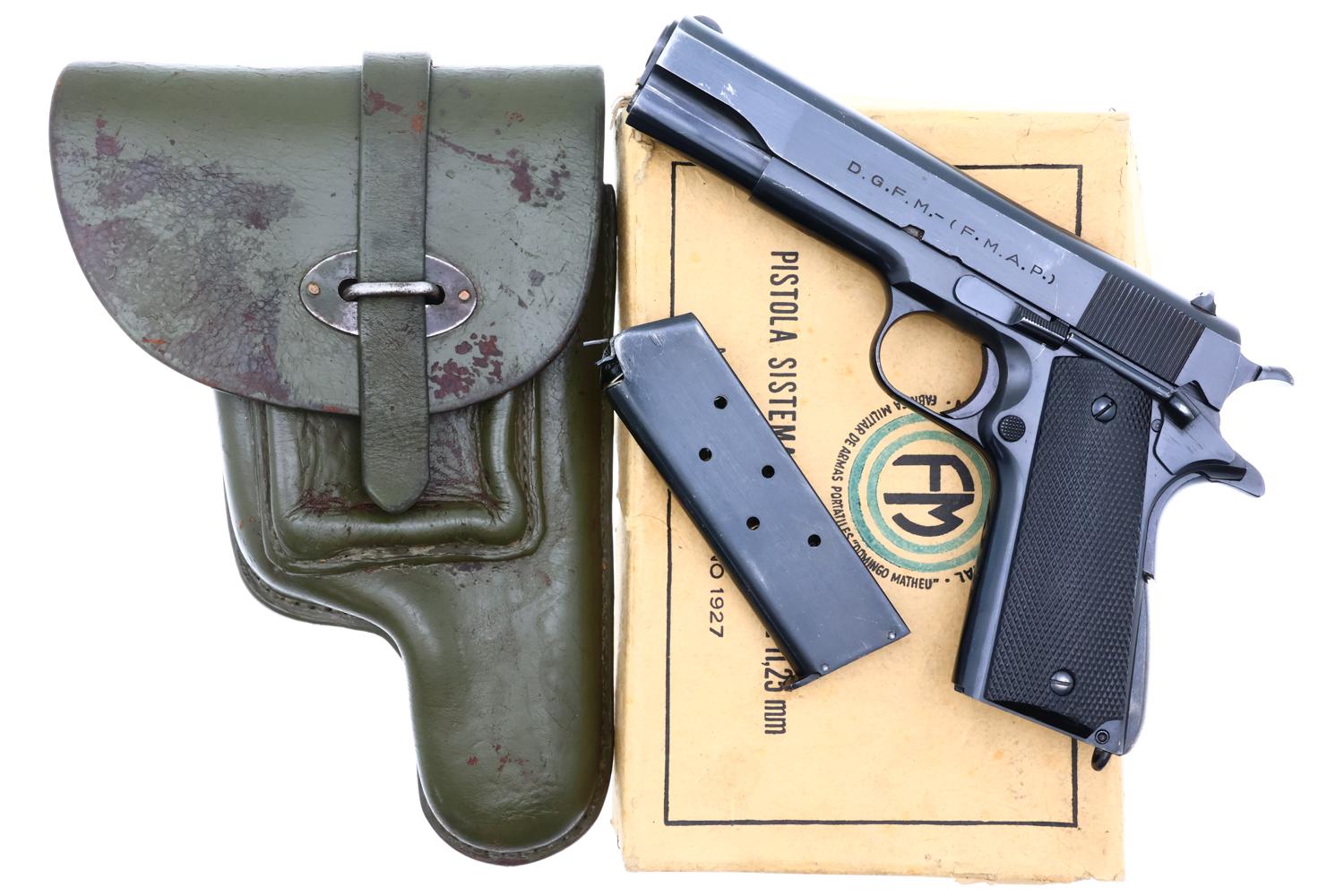 Sistema Colt Model 1927 Ejercito Argentino .45ACP Pistol, 28354, FB01345