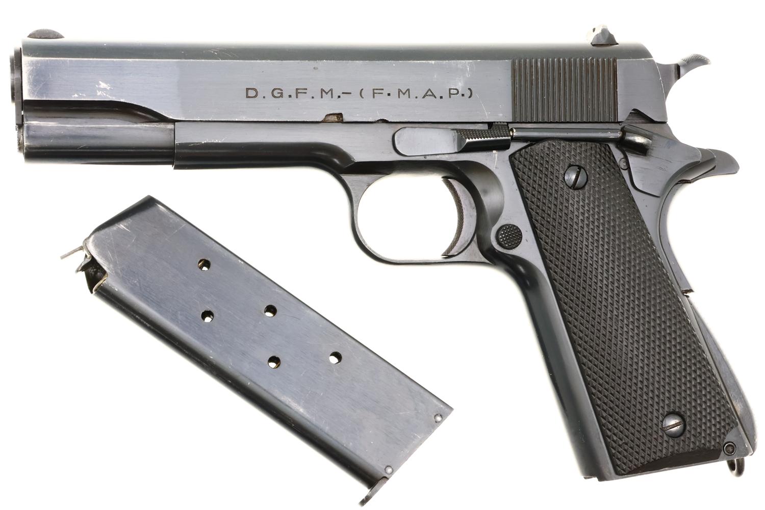 Sistema Colt Model 1927 Ejercito Argentino .45ACP Pistol, 28354, FB01345 - Image 4