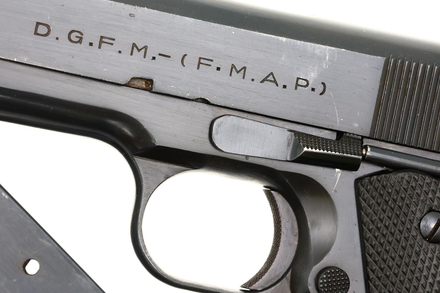 Sistema Colt Model 1927 Ejercito Argentino .45ACP Pistol, 28354, FB01345 - Image 6