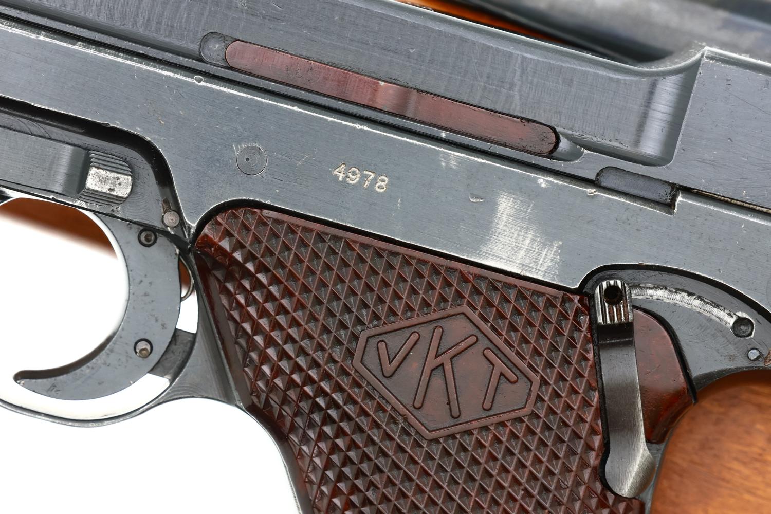 Finnish Military VKT LAHTI L-35 with Shoulder Stock, 4978, FB02305 - Image 4