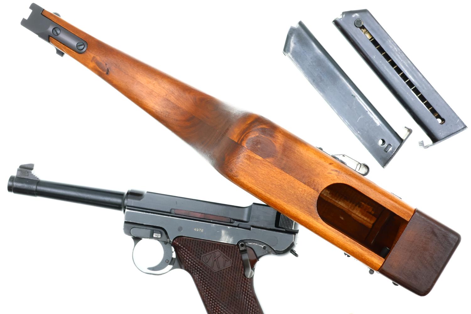 Finnish Military VKT LAHTI L-35 with Shoulder Stock, 4978, FB02305 - Image 8