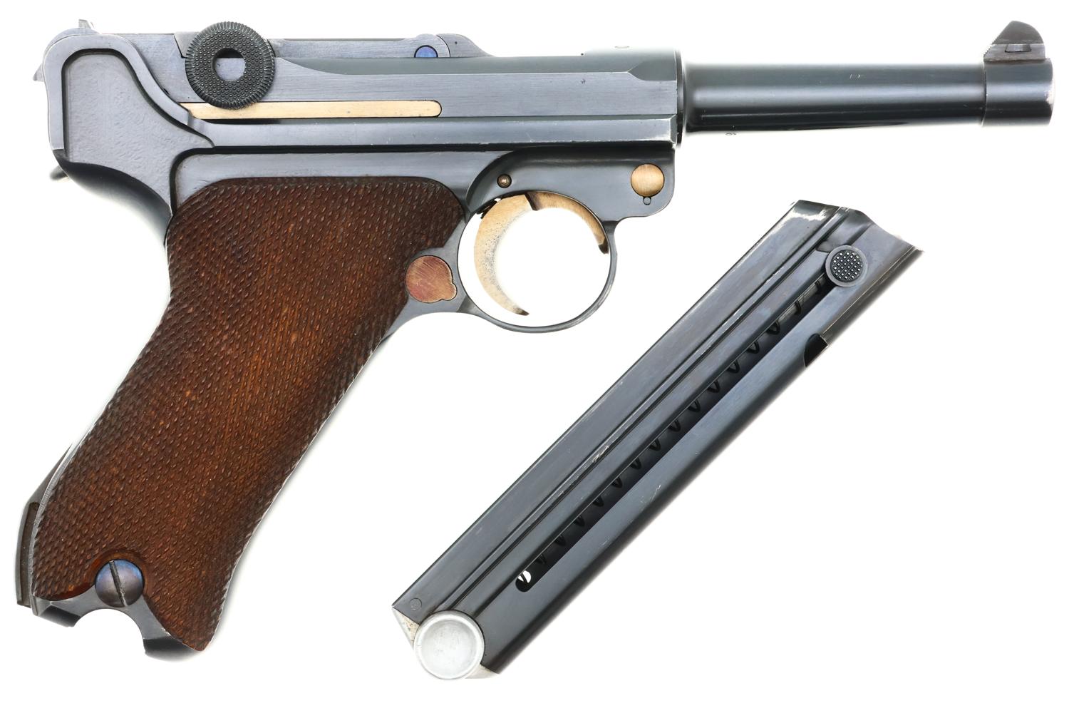 Mauser Banner 1940 dated Swedish Commercial Luger, 6682w, FB00321 - Image 3