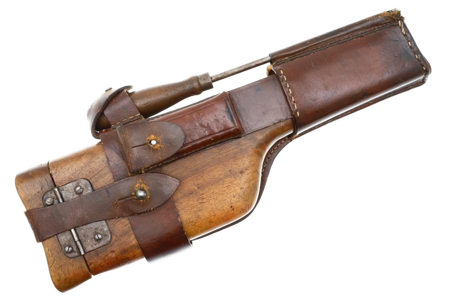 Mauser C96 Broomhandle, WWI German Military Accepted Rig, 296125, FB01557 - Image 19