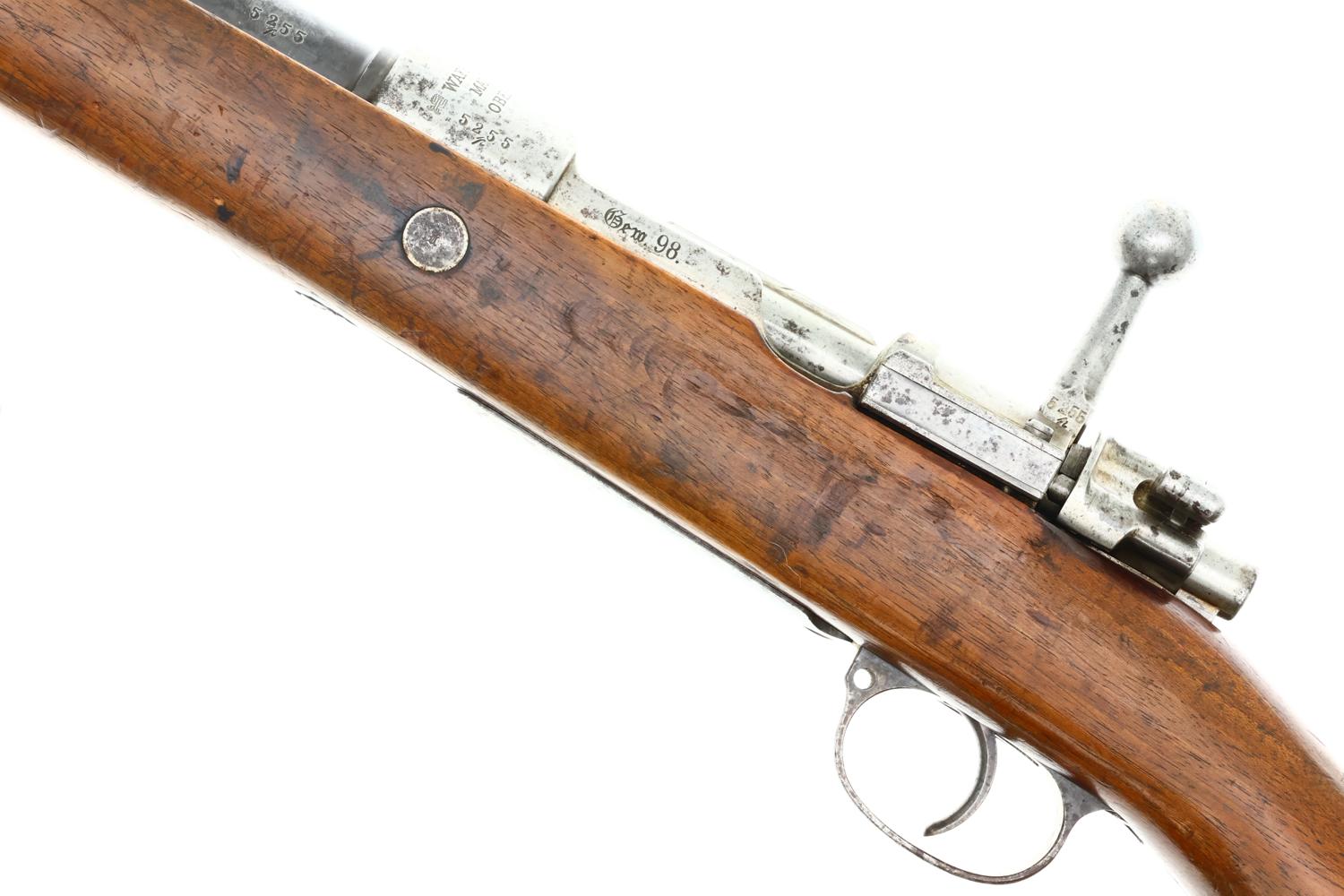 Mauser Gewehr 98 WWI Military Rifle, 5255r, FB01784 - Image 7