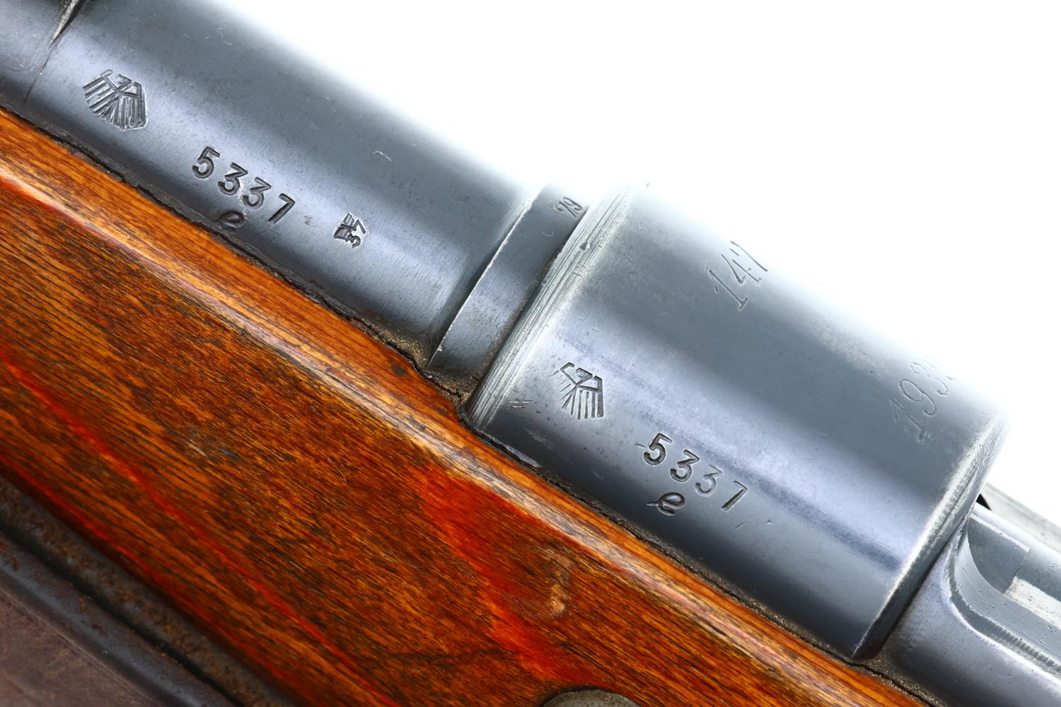 Mauser Sauer K98k German WWII Military Rifle, 5337e, FB01881 - Image 4