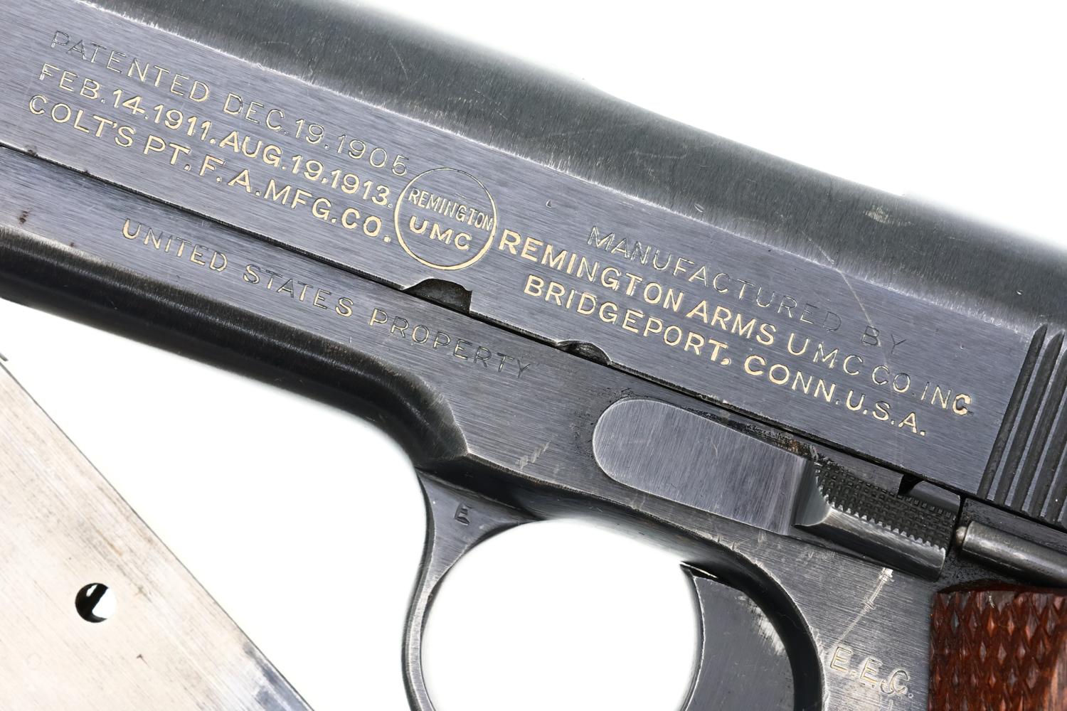 Remington UMC 1911 US Military Pistol, 17177, FB02188