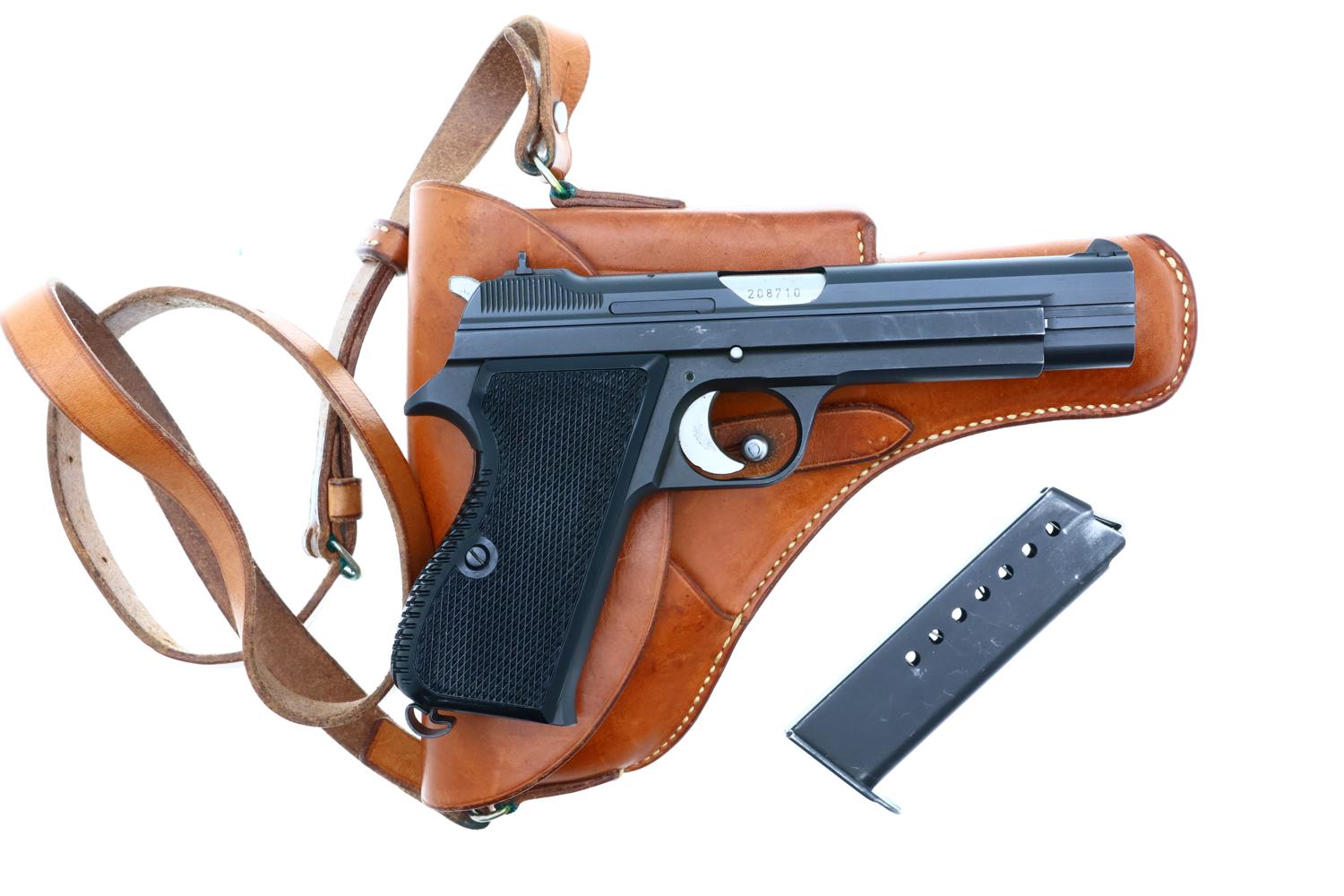 SIG P49, Swiss Military, Late Production, Holster, A208710, FB00103 - Image 2