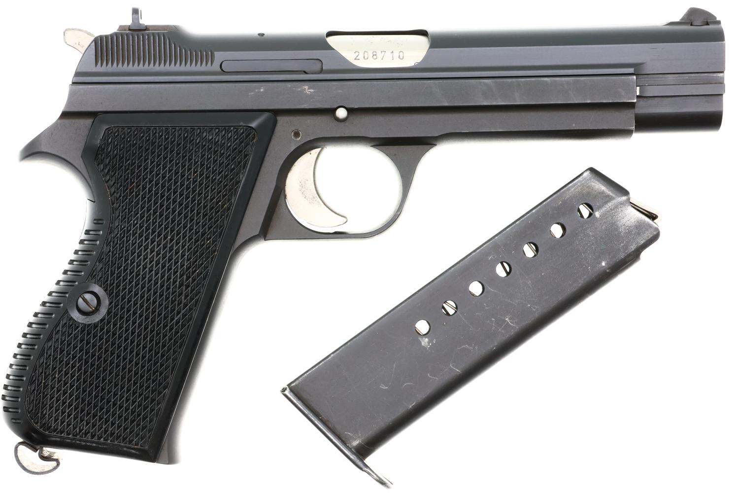 SIG P49, Swiss Military, Late Production, Holster, A208710, FB00103 - Image 4