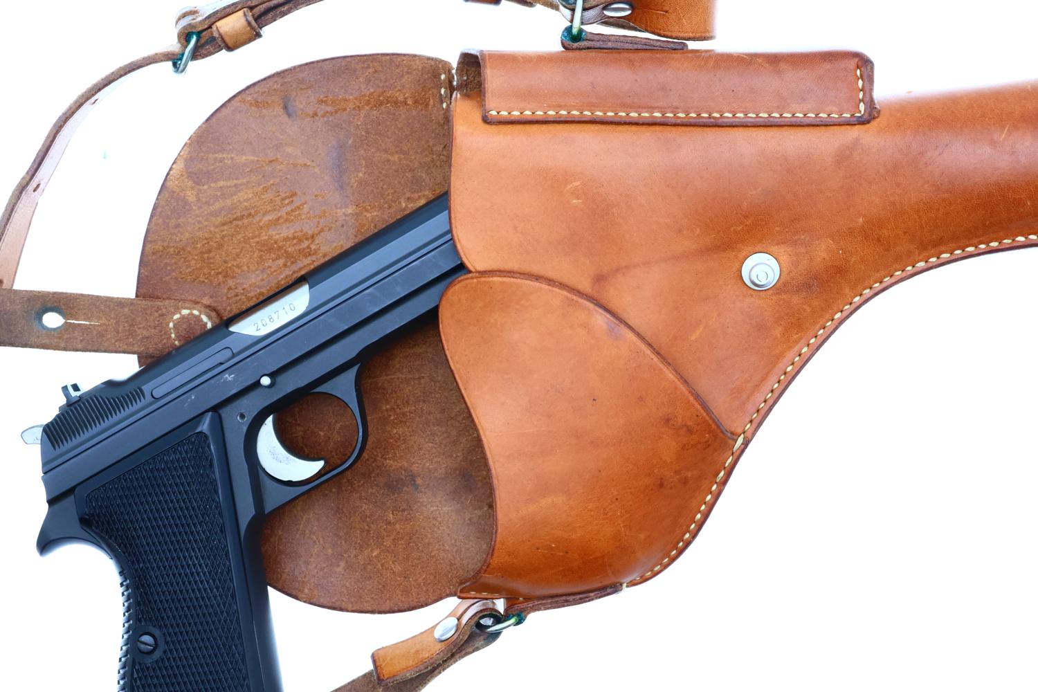 SIG P49, Swiss Military, Late Production, Holster, A208710, FB00103 - Image 19