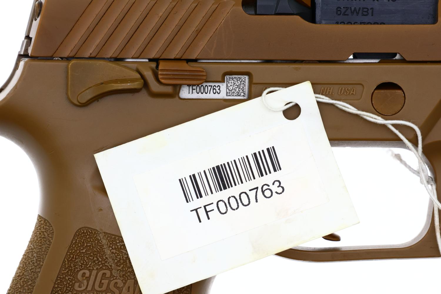 Sig Sauer US Military Surplus M17 Pistol, Boxed, TF000763, FB02354 - Image 3