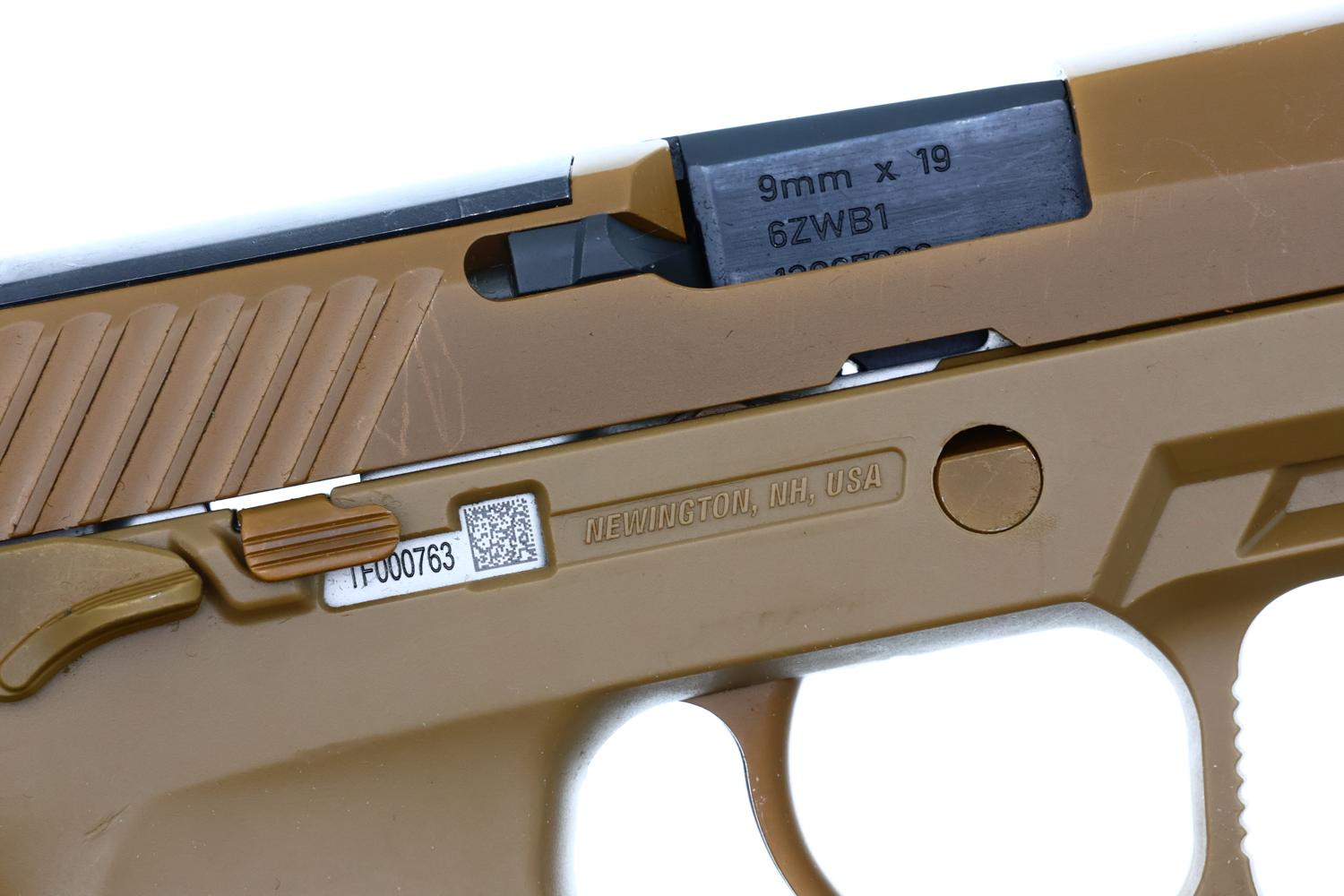 Sig Sauer US Military Surplus M17 Pistol, Boxed, TF000763, FB02354 - Image 6