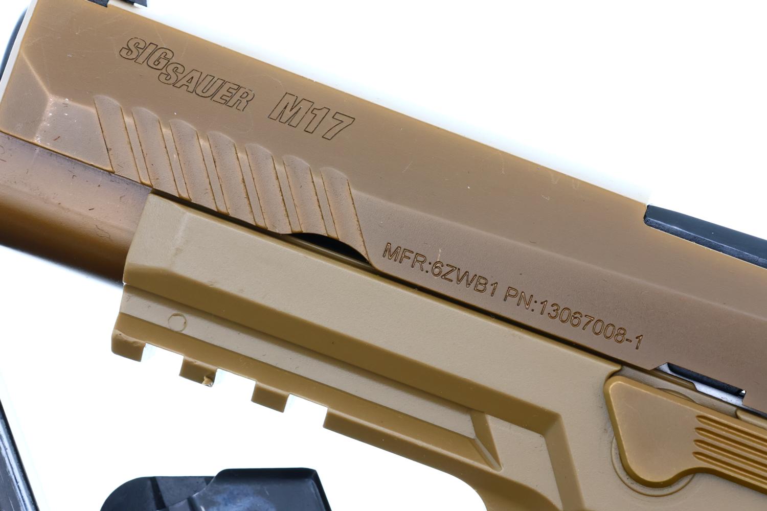 Sig Sauer US Military Surplus M17 Pistol, Boxed, TF000763, FB02354 - Image 7