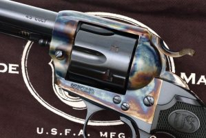 U.S. Bisley Revolver, Pouch & Literature, .45LC, 26283, FB02246